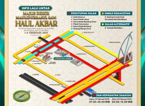 Penutupan Jalan dan Pengalihan Lalu Lintas dalam Rangka Haul Akbar Al Fithrah Surabaya
